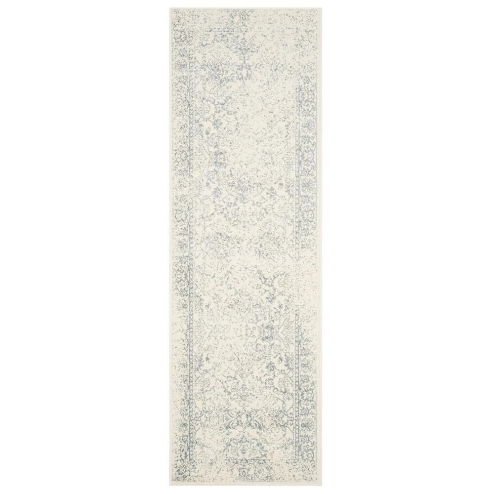 Safavieh Adirondack ADR109S-28 2&#39;6&quot; x 8&#39; Ivory/Slate Runner, , large