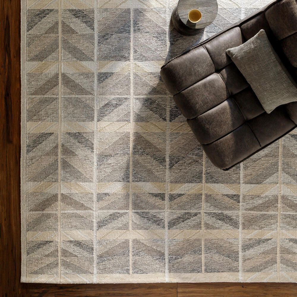 Surya Scandi 10&#39; x 14&#39; Black, Tan, Gray, Beige and Cream Area Rug, , large