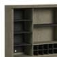 Mayberry Hill Jemma 2-Piece Buffet with Hutch in Grey and Dark Espresso, , large