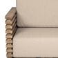 Armen Living Vivid 4-Piece Patio Conversation Set in Eucalyptus/Taupe, , large