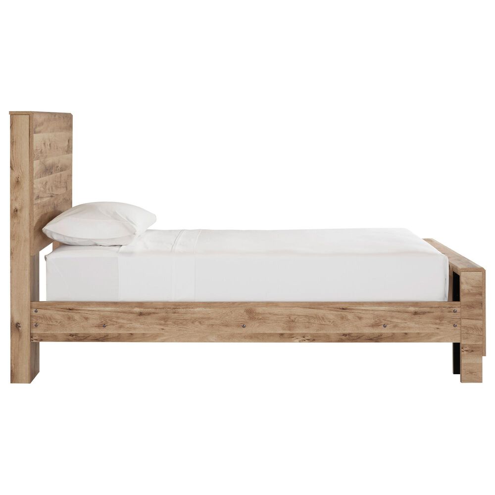 Ashley Hyanna Twin Bed in Golden Rustic Tan, , large