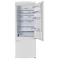 Unique Appliances Classic Retro 17 Cu. Ft Bottom Mount Refrigerator in Marshmallow White, , large