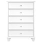 Ashley Fortman 5-Piece Full Bedroom Set in White, , large