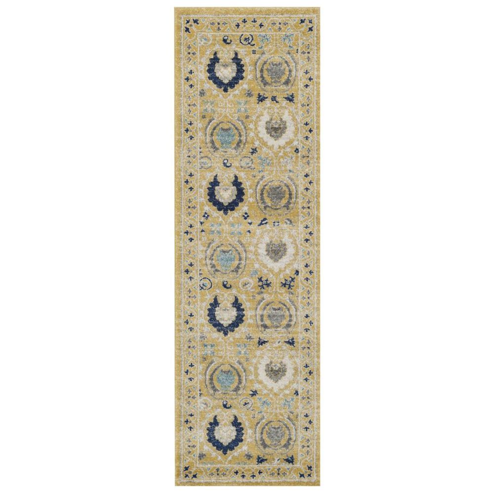 Safavieh Evoke EVK251B 2"2" x 7" Gold and Ivory Runner, , large