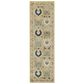 Safavieh Evoke EVK251B 2"2" x 7" Gold and Ivory Runner, , large