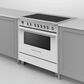Fisher & Paykel 36" Classic Induction Range with 5 Burners in White, , large