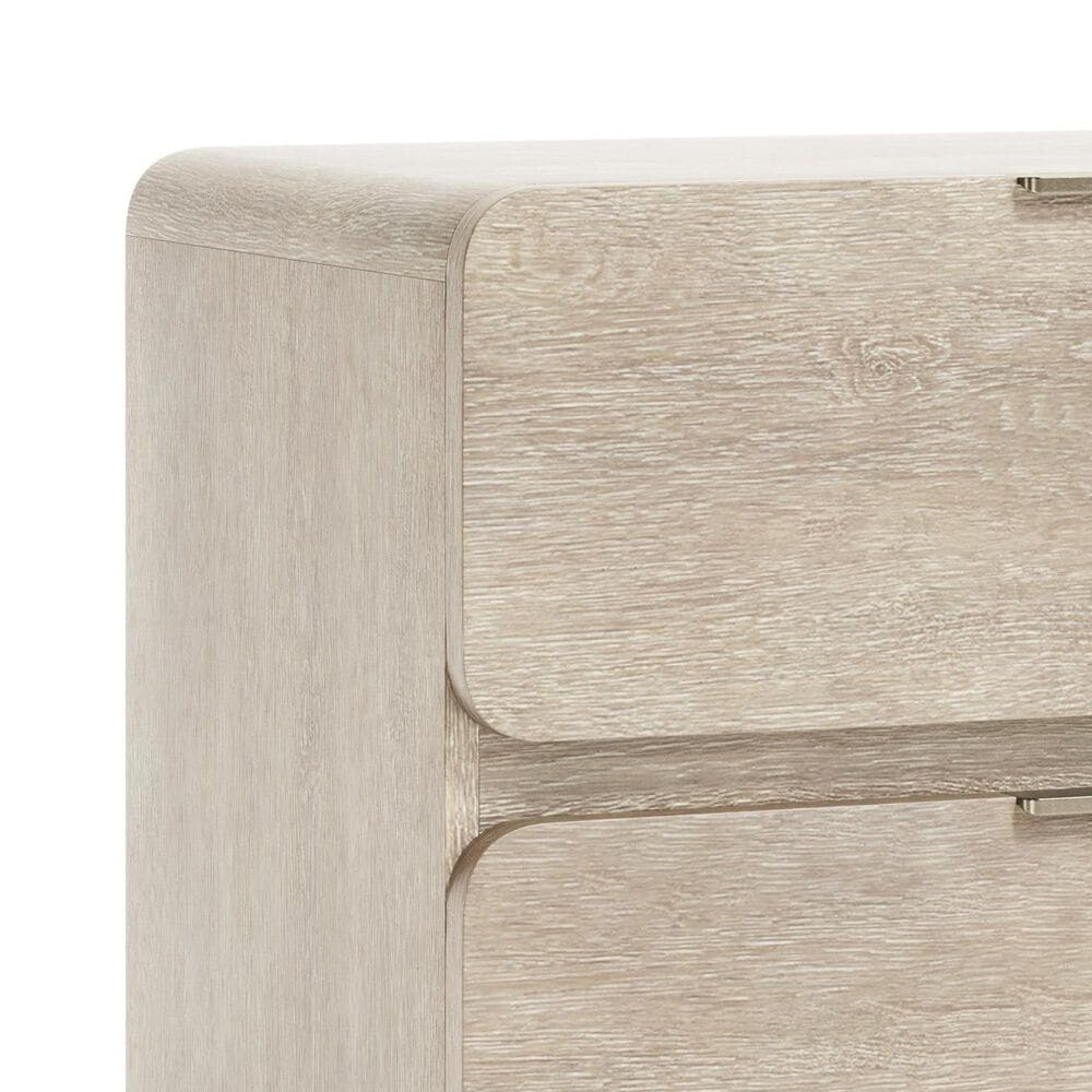 Bernhardt Antibes 2-Drawer Nightstand in Roz with USB Ports and AC Adapter, , large