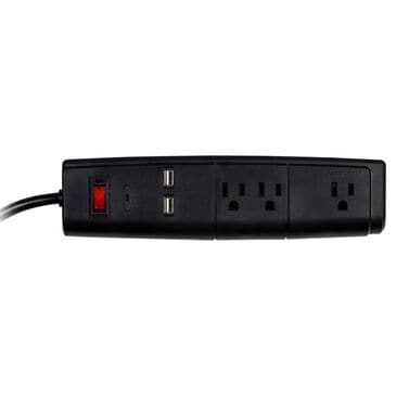 Helios Helios 3 Outlet and 2 USB Surge Protector, , large