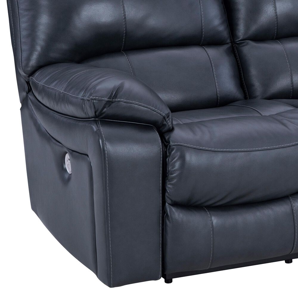 Ashley Leesworth 3-Piece Power Reclining Living Room Set in Ocean, , large
