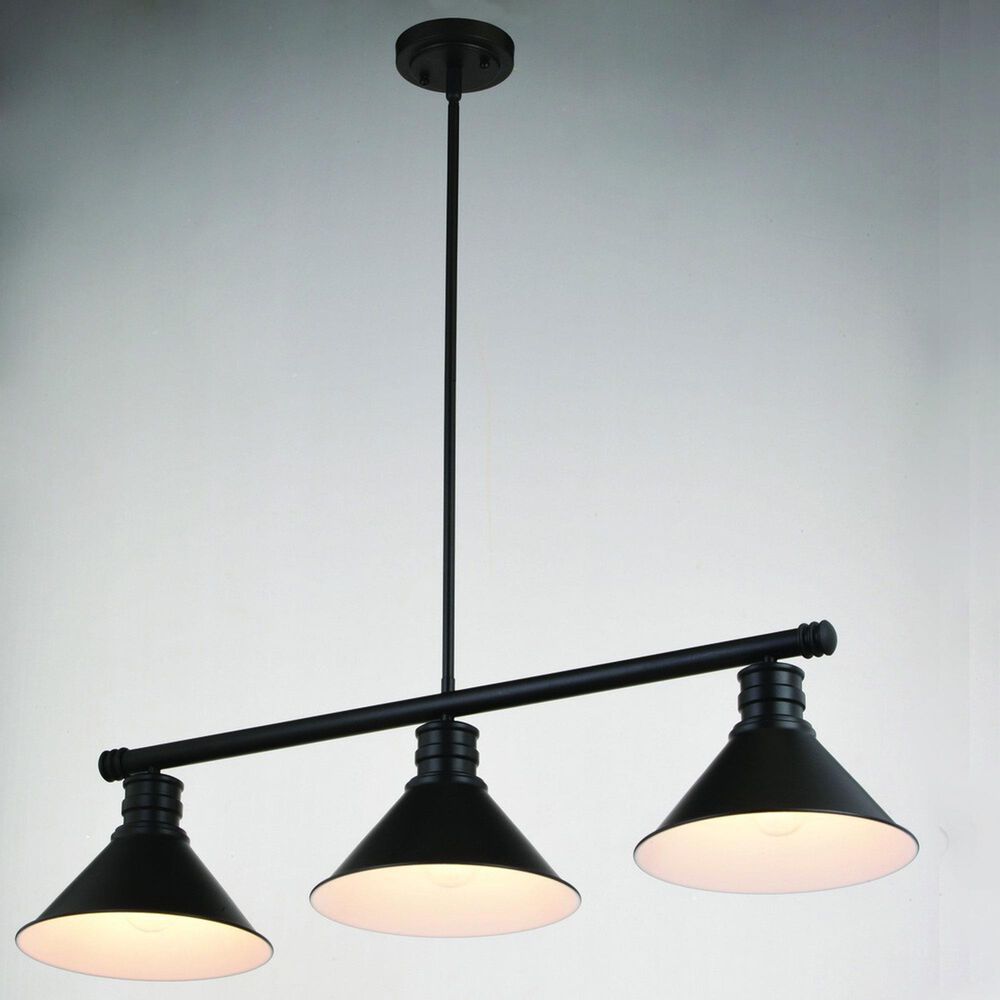 Vaxcel Akron 3-Light Chandelier in Oil Rubbed Bronze, , large