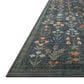 Rifle Paper Co. x Loloi Edinburgh Navy and Multicolor 3"6" x 5"6" Area Rug, , large