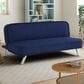 Lifestyle Solutions Toni Convertible Sofa in Navy, , large