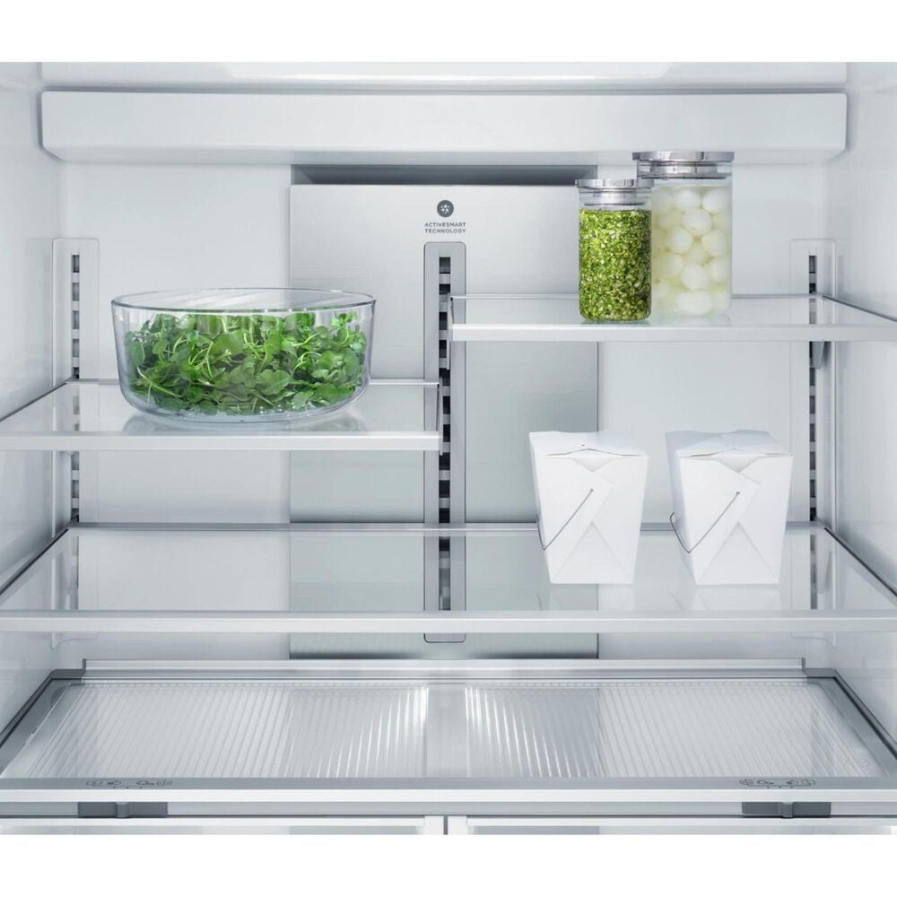 Fisher &amp; Paykel 16.8 Cu. Ft. Built-In French Door Refrigerator with Ice and Water - Panels Sold Separately, , large