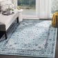 Safavieh Evoke EVK220E-5 5"1" x 7"6" Light Blue/Light Blue Area Rug, , large