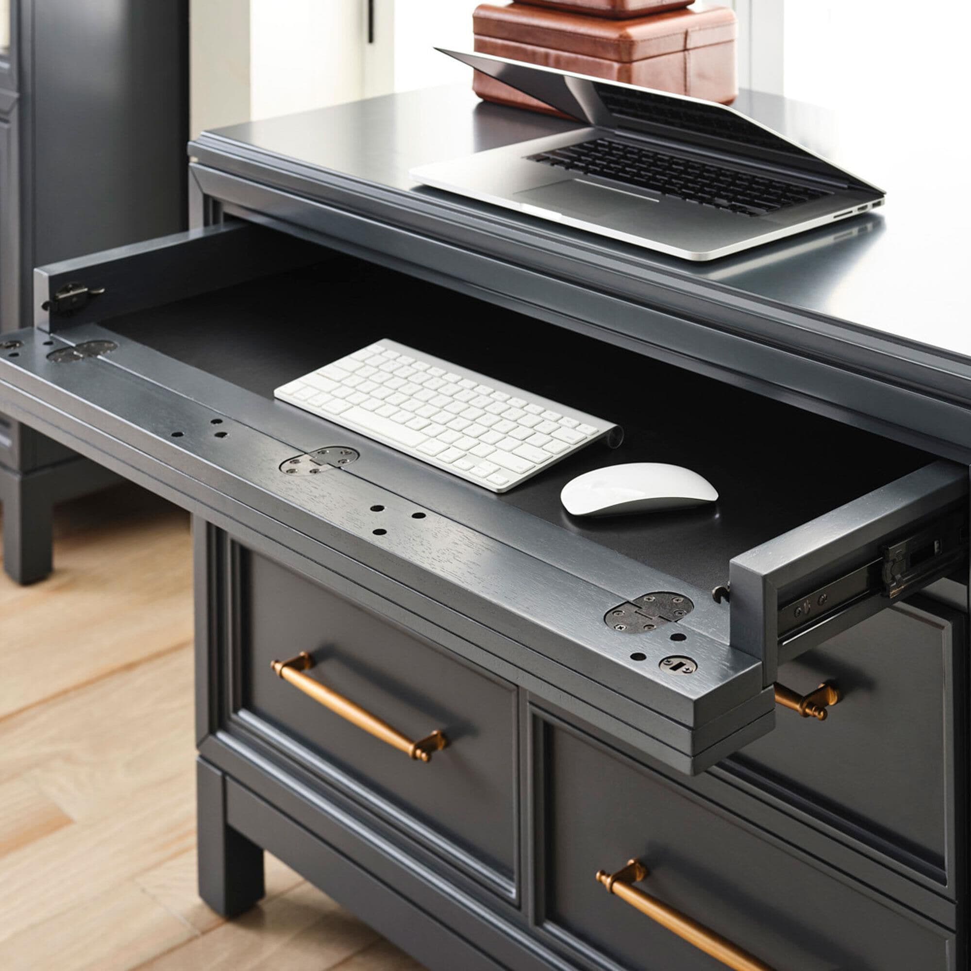 Riva Ridge Alexander Workstation Combo File in Midnight