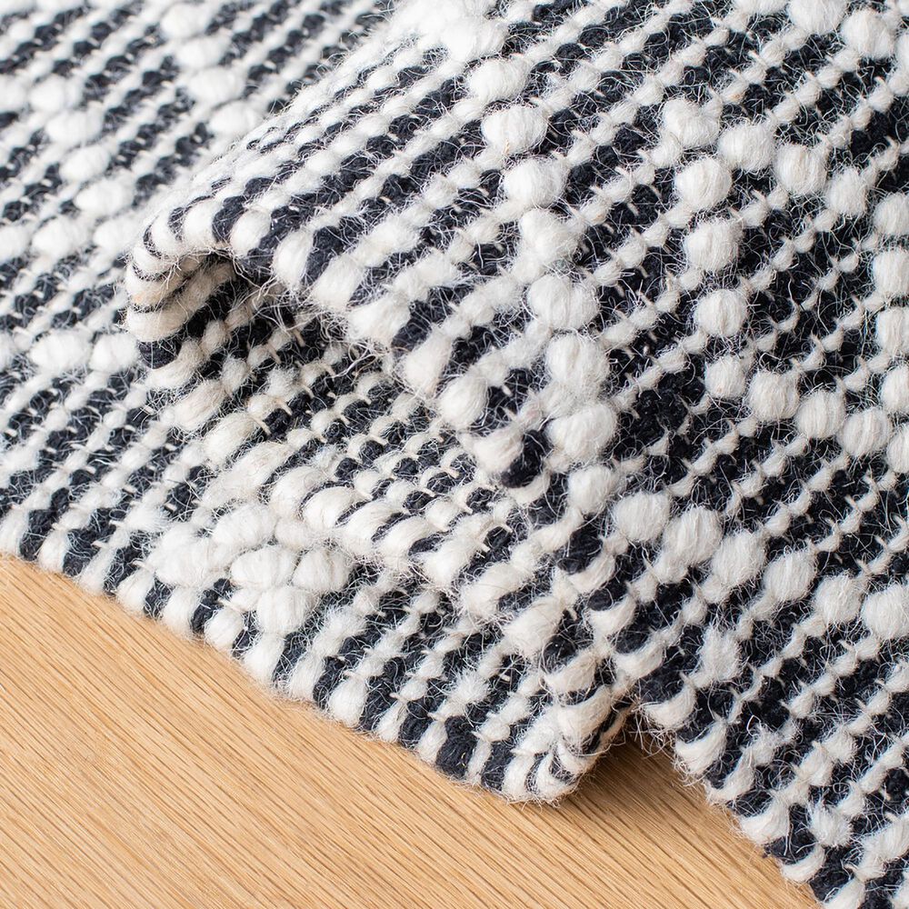 Safavieh Natura NAT477A 5&#39; x 8&#39; Ivory and Black Area Rug, , large