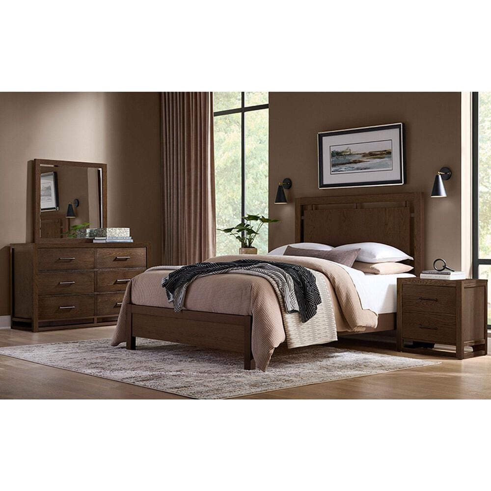 Viceray Collections Lodge and Loft Dresser Mirror in Dark Oak, , large