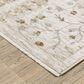 Oriental Weavers Avalon Ivory and Beige 9"10" x 12"10"Area Rug, , large