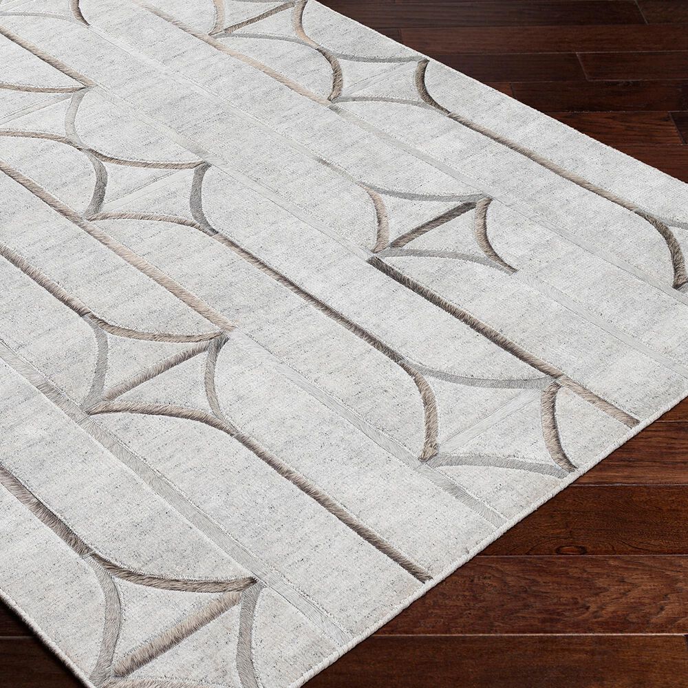 Surya Eloquent 10&#39; x 14&#39; Light Gray, Oatmeal, Medium Brown, Dark Brown and Black Area Rug, , large