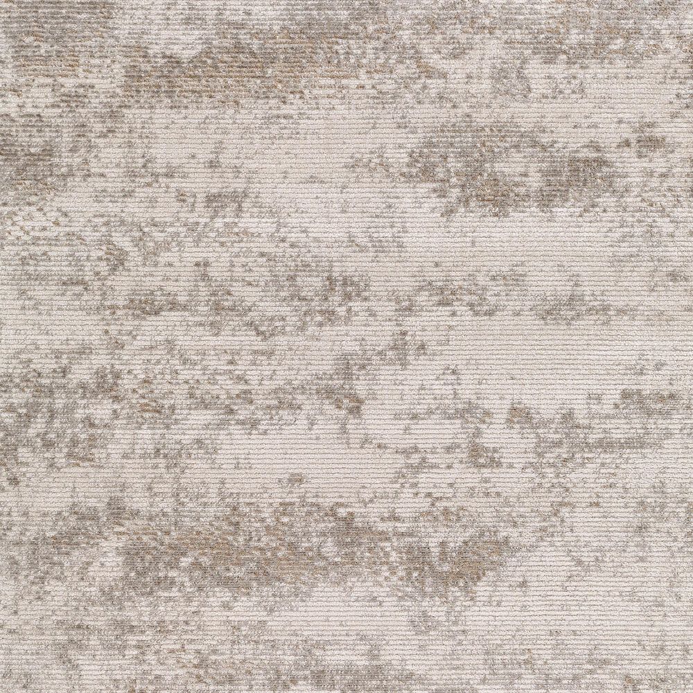 Surya Masha Abstract 2&#39; x 3&#39; Ivory, Cream, Gray and Light Brown Area Rug, , large