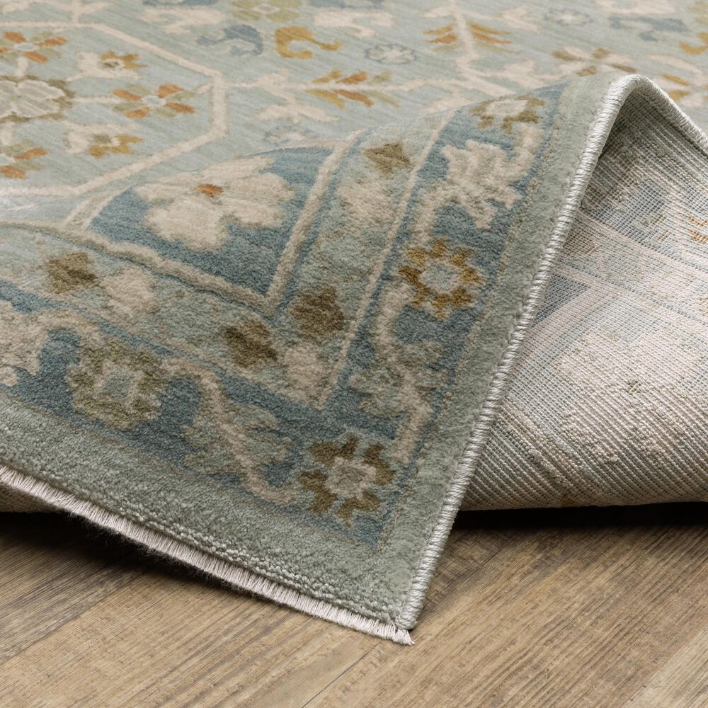 Oriental Weavers Maeve Blue and Grey 6&#39;7&quot; x 9&#39;6&quot; Area Rug, , large