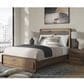 Ashley Fortlorn Queen Bed with Two Nightstands in Walnut Brown, , large