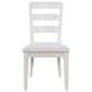 Waltham Westport Dining Side Chair in White, , large
