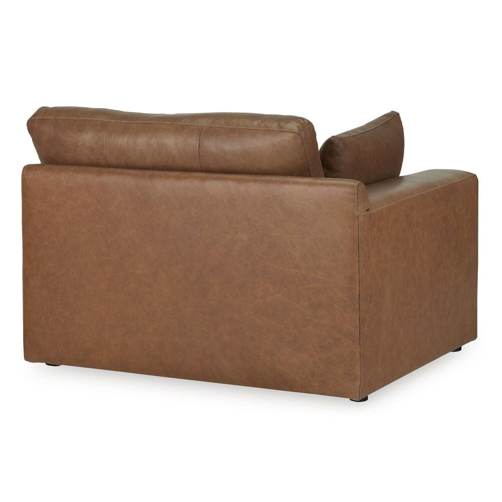 Ashley Emilia 5-Piece L-Shaped Sectional in Caramel, , large