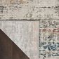 Nourison Rustic Textures Light Grey and Multicolor 9"3" x 12"9" Area Rug, , large