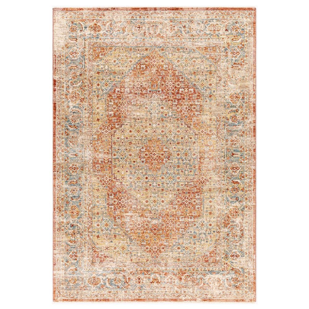Surya Aspendos 2" x 2"11" Black, Burgundy, Burnt Orange, Charcoal, Dark Blue, Denim, Dusty Pink, Light Beige and Light Gray Area Rug, , large