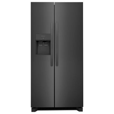 Frigidaire 22.3 Cu. Ft.  33" Standard Depth Side by Side Refrigerator in Black Stainless Steel, , large