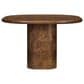 Four Hands Malko Dining Table-Dark Brown Mappa Burl-Dark Brown Rubberwood, , large