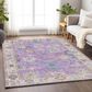 Dalyn Rug Company Hatay HY7 8" x 10" Purple Area Rug, , large