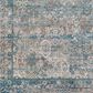 Surya Solar 3" x 9"10" Gray, Teal, Dark Blue, Light Gray, Charcoal and Mustard Runner, , large