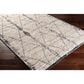 Surya Birch Black, Charcoal, Gray and Cream 12" x 15" Area Rug, , large