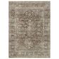 Magnolia Home Millie 5"3" Round Charcoal and Dove Area Rug, , large