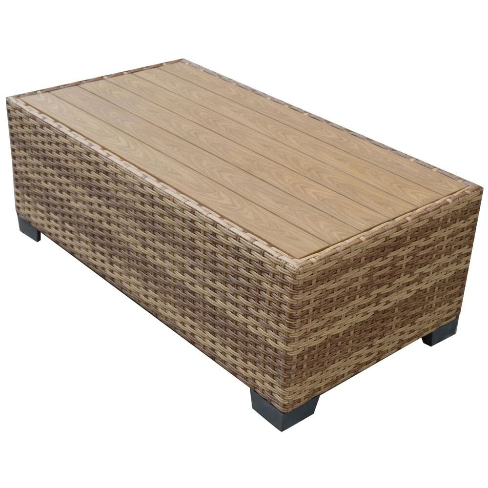 Plank and Hide Laredo Coffee Table in Light Brown, , large