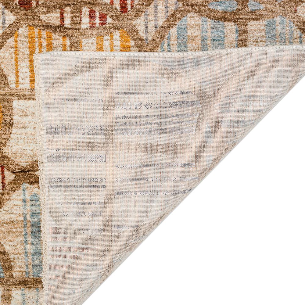 37B Neola Geometric 1&#39;8&quot; x 2&#39;6&quot; Khaki Area Rug, , large