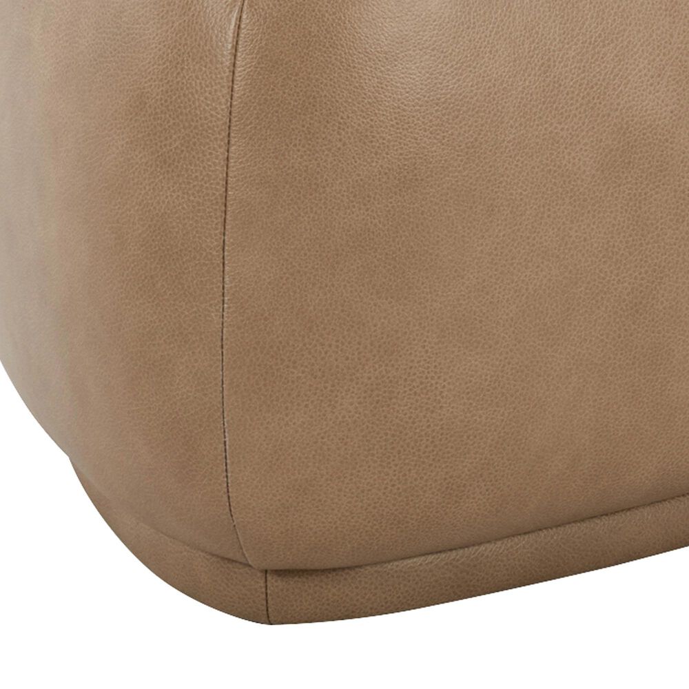 Jennifer Taylor Home Pebble 26" Cocktail Ottoman in Tuscan Tan Brown, , large