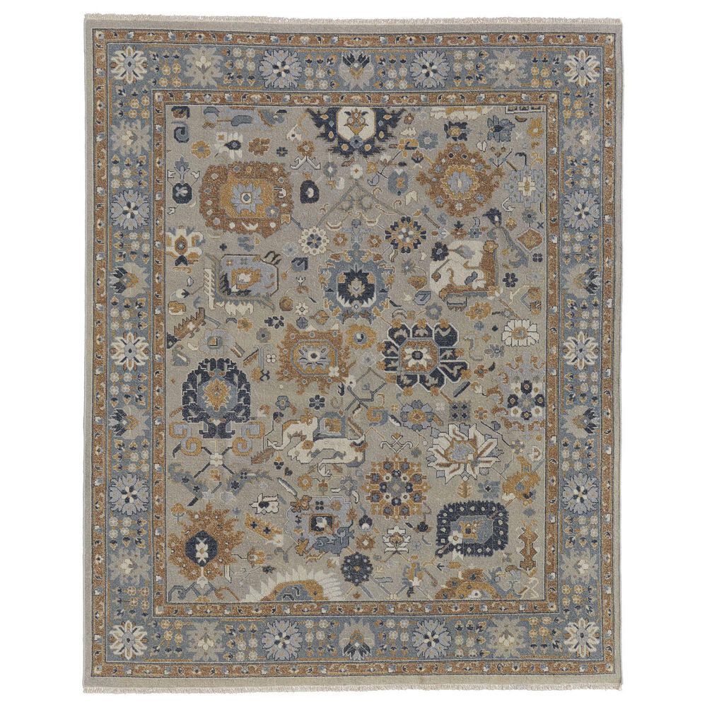Feizy Corbitt 8"6" x 11"6" Blue and Brown Area Rug, , large
