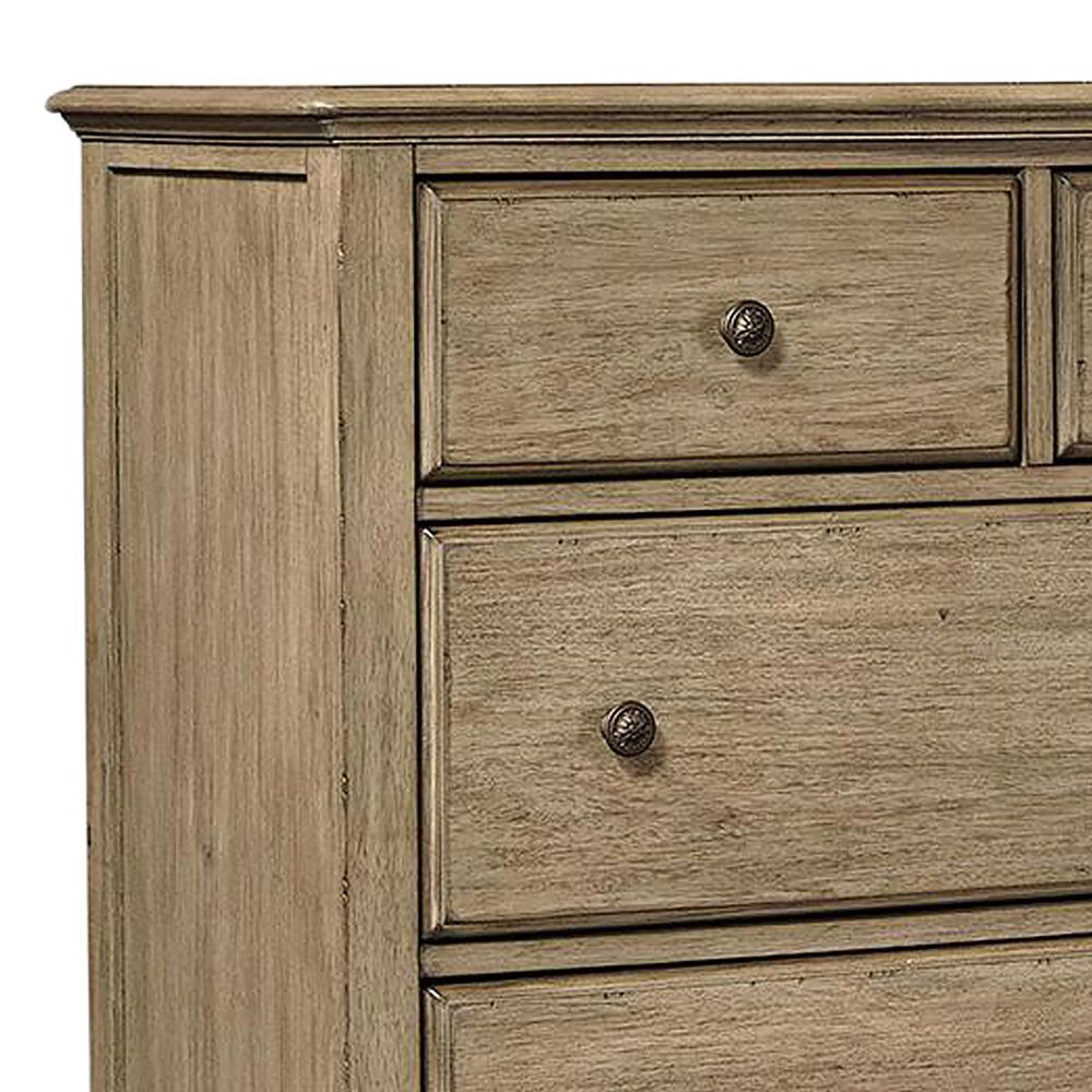 Riva Ridge Provence 4 Piece King Bedroom Set in Patine, , large