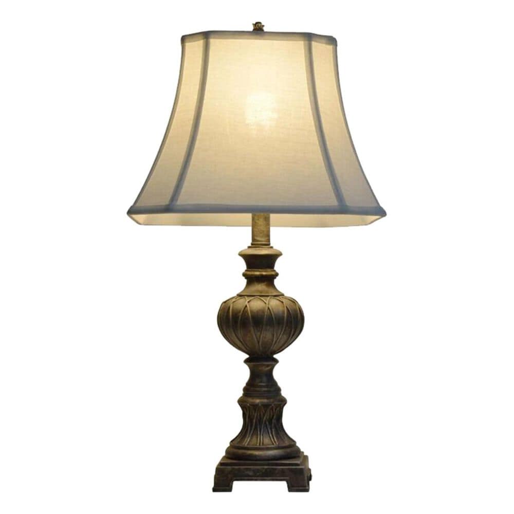 Decor Therapy 25" Table Lamp in Silver, , large