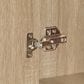 HOMLUX 83" Fluted Kitchen Island in Natural, , large