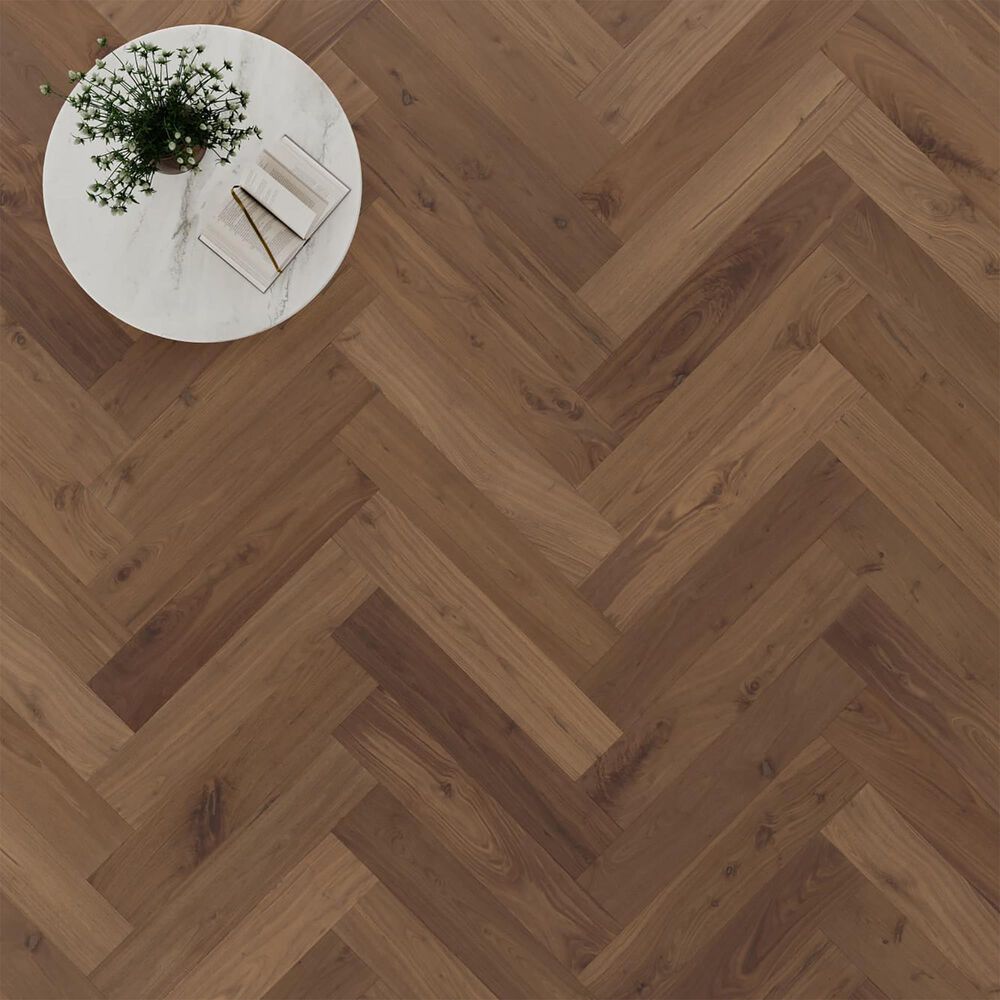 Mannington Maison Artisan Walnut Herringbone Natural Engineered Hardwood, , large