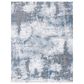 Safavieh Craft CFT850M 6"7" x 9" Blue and Grey Area Rug, , large