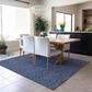 Dalyn Rug Company Laidley 9" x 12" Navy Indoor/Outdoor Area Rug, , large