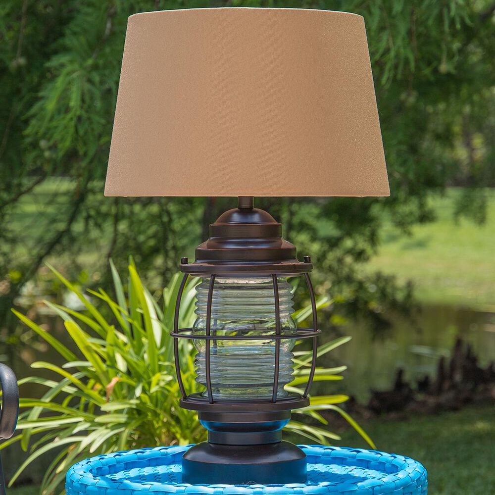 Kenroy Beacon Outdoor Table Lamp in Oil Rubbed Bronze, , large