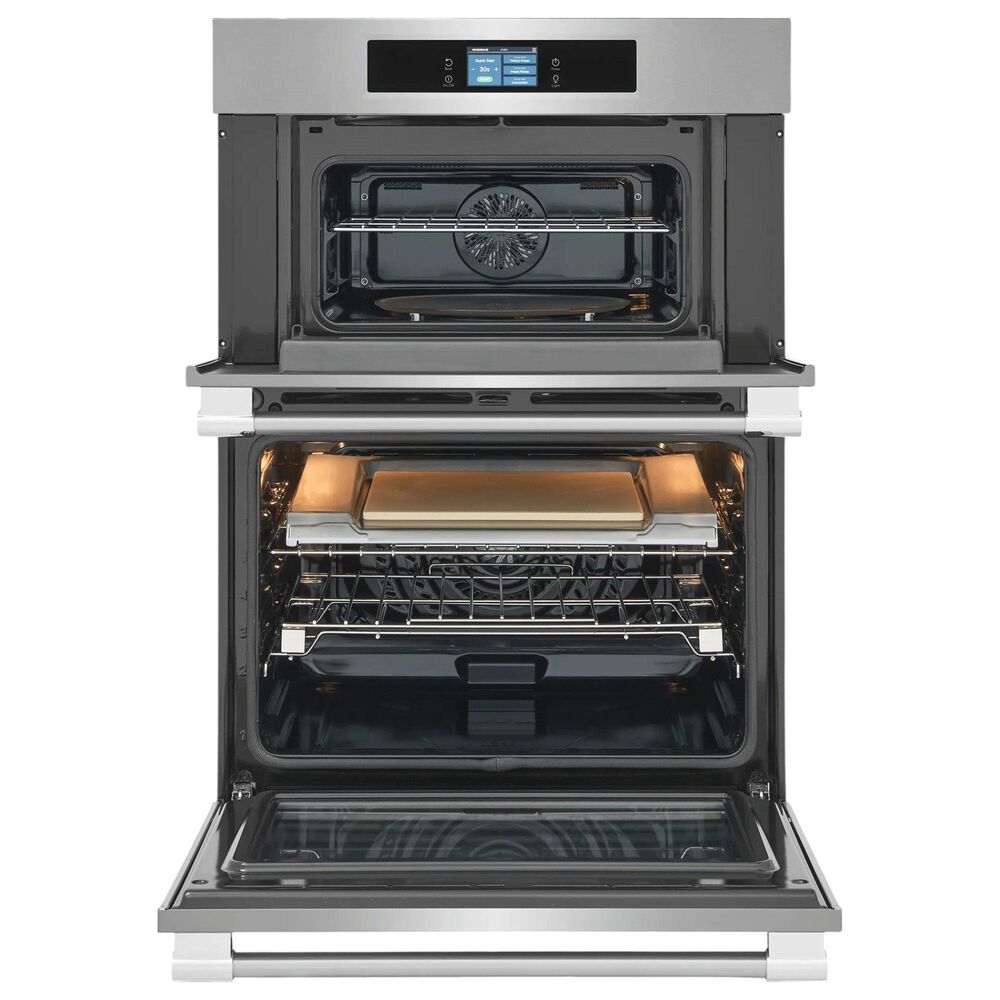 Frigidaire Professional 30" Microwave Combination Wall Oven with Stone-baked Pizza Mode in Stainless Steel, , large