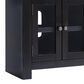 Ashley Wildenauer 76" Extra Large TV Stand with Fireplace Option in Brown and Black, , large