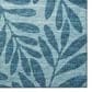 Dalyn Rug Company Sedona Floral 9" x 12" Denim Indoor/Outdoor Area Performance Rug, , large